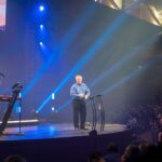 Steve Sonderman speaking at the 2026 No Regrets Men's Conference