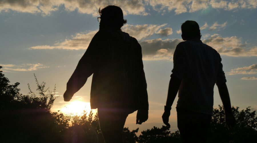 Men walking in nature - Leadership Vacuums